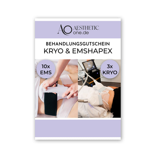 3x Kryolipolyse + 10x EMShapeX 20 Min.